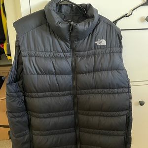 North face puffer vest